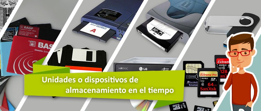 Las unidades de almacenamiento en el tiempo