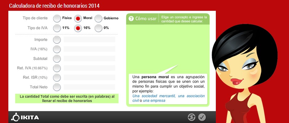 Cómo llenar un recibo de honorarios o un CFDI