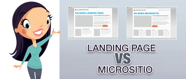 ¿Landing page o micrositios?