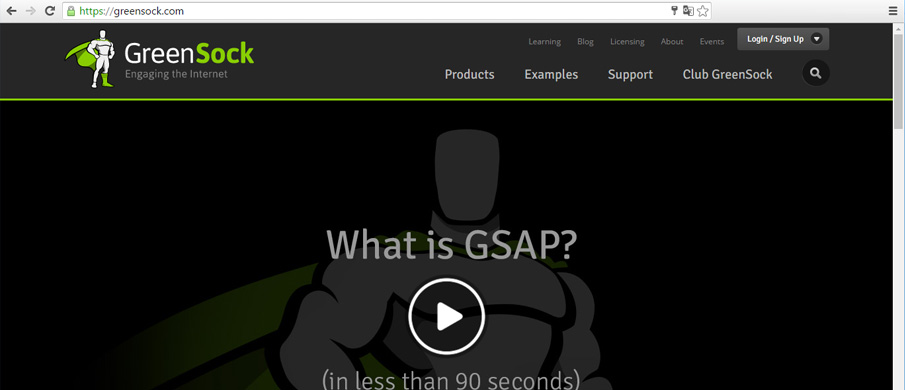 Animación html5 con GSAP
