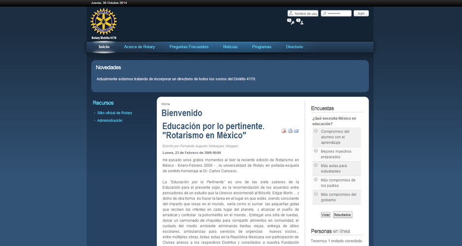 Rotary Distrito 4170 - México